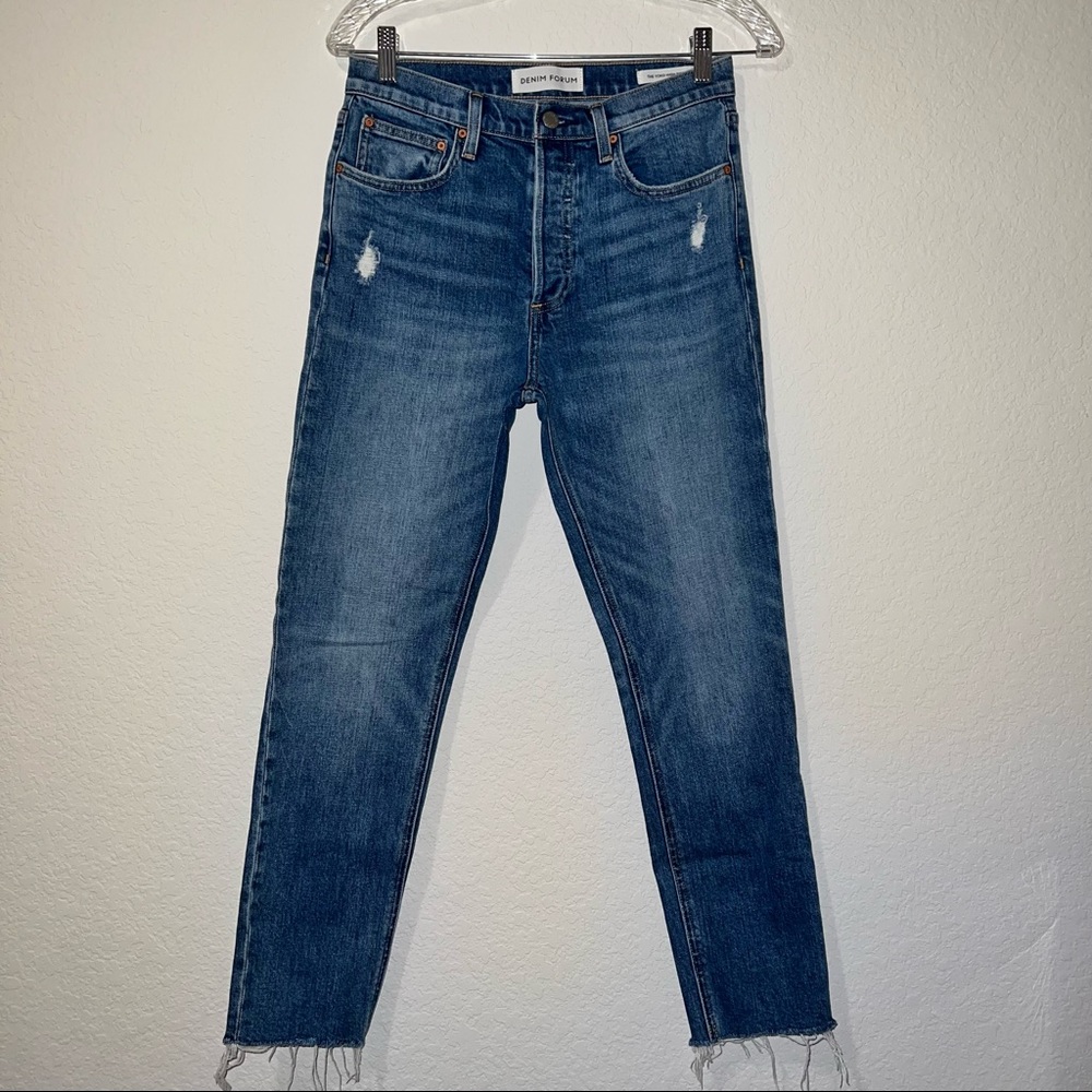 Aritzia Denim Forum The Yoko High Rise Slim